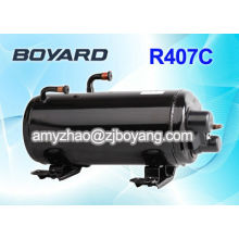 CE RoHS R407C rotary compressor with cross flow fan blade for camping caravan